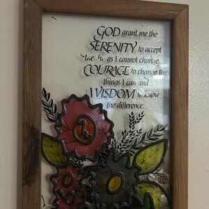 Serenity Prayer Plaque